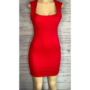B. Darlin Cut Out Back Sheath Dress Sz 9/10